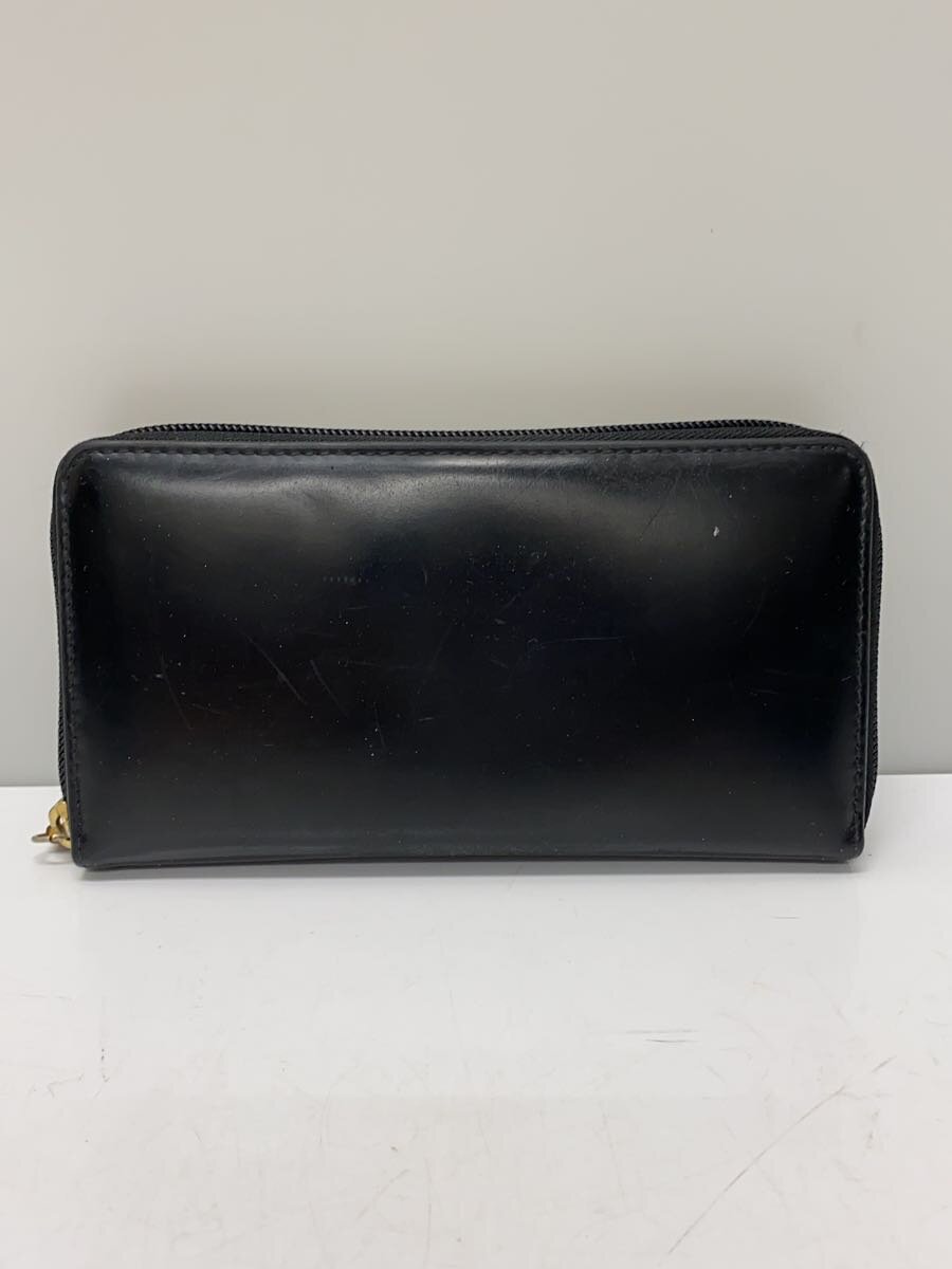 【中古】ETTINGER◆長財布/レザー/BLK/メンズ//【服飾雑貨他】