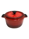 【中古】Bellfina/鍋/サイズ:22cm/RED/A-77909【キッチン用品】
