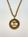 【中古】CHANEL◆ネックレス/--/GLD/トップ有/レディース【服飾雑貨他】