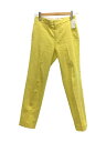 【中古】DRAWER◆ボトム/36/コットン/YLW/6514-236-0988【レディースウェア】