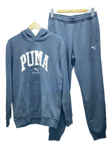 【中古】PUMA◆セットアップ/XL/コットン/BLK/684180-01【メンズウェア】 【中古】PUMA◆セットアップ/XL/コットン/BLK/684180-01【メンズウェア】