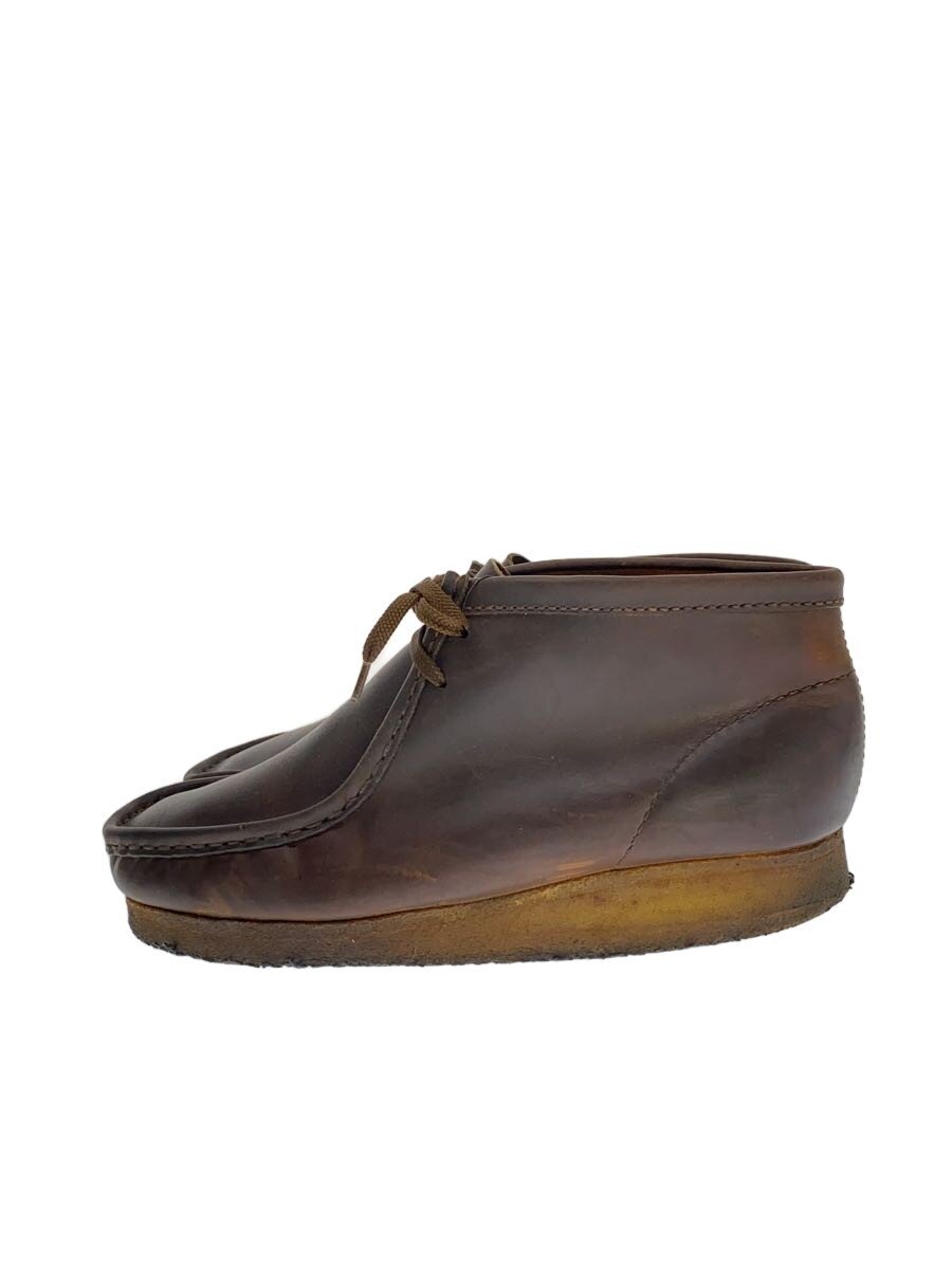【中古】Clarks◆チャッカブーツ/UK9.5/BRW/35425【シューズ】