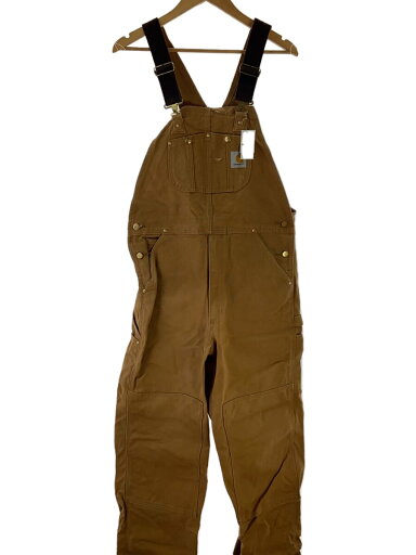 【中古】Carhartt◆DOUBLE KNEE RIB OVERALL/オーバーオール/34/コットン/BRW/R01 BRN//【メンズウェア】 【中古】Carhartt◆DOUBLE KNEE RIB OVERALL/オーバーオール/34/コットン/BRW/R01 BRN//【メンズウェア】