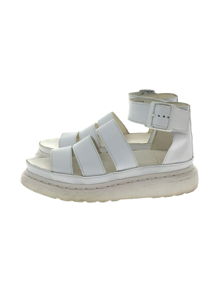 【中古】Dr.Martens◆CLARISSA/サンダル/UK4/WHT※全体的にうっすらヨゴレ有【シューズ】