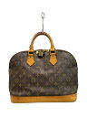 【中古】LOUIS VUITTON◆1)アルマ_モノグラム・キャンバス_BRW/PVC/BRW【バッグ】