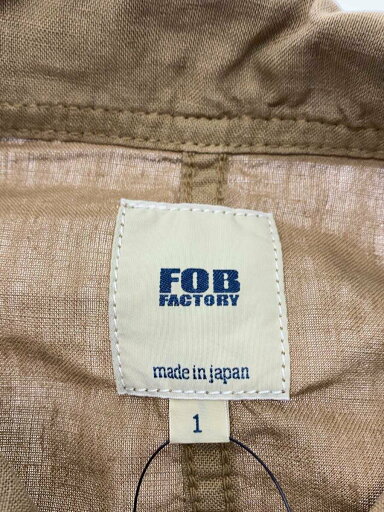 【中古】FOB FACTORY/ジャケット/1/--/BEG【メンズウェア】