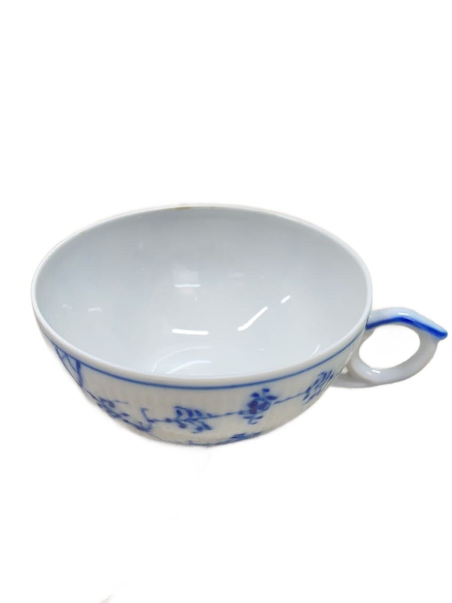 【中古】ROYAL COPENHAGEN◆カップ&ソーサー/WHT【キッチン用品】