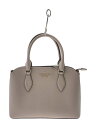 【中古】kate spade new york◆ハンドバッグ/レザー/PNK/無地/S338【バッグ】