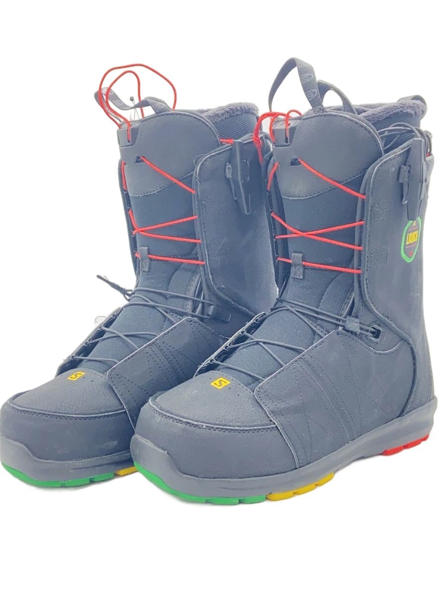【中古】salomon◆スノーボードブーツ/--/--/BLK【スポーツ】