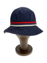 【中古】PALACE◆バケットハット/S/コットン/NVY/無地/メンズ【服飾雑貨他】