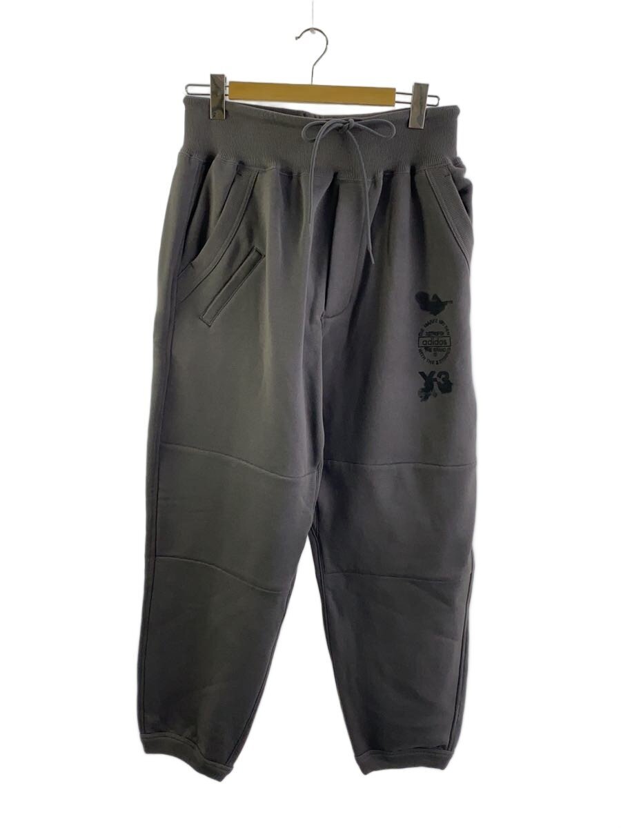 Rakuten - 【中古】Y-3◆CUFFED TRACK PANT/ボトム/M/コットン/GRY/JZ0723【メンズウェア】