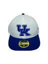 【中古】NEW ERA◆キャップ/8/ポリエステル/WHT/WILDCATS/メンズ【服飾雑貨他】