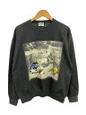 【中古】LOONEY TUNES◆スウェット/L/コットン/GRY【メンズウェア】(4)