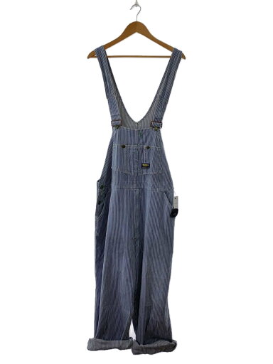 【中古】OshKosh◆70s/42TALONジップ/ヒッコリー/オーバーオール/40/BLU/ストライプ//【メンズウェア】 【中古】OshKosh◆70s/42TALONジップ/ヒッコリー/オーバーオール/40/BLU/ストライプ//【メンズウェア】