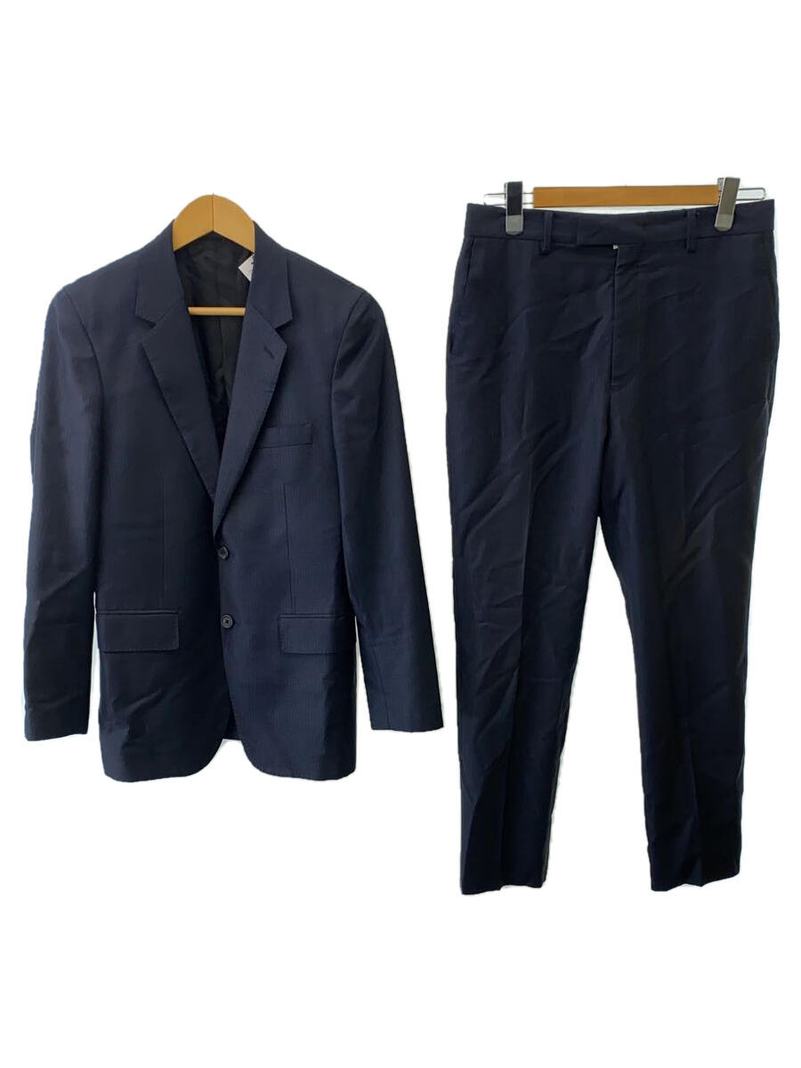 【中古】Paul Smith◆ポールスミス/セットアップ/スーツ/テーラードジャケット/ウール/ネイビー【メンズウェア】