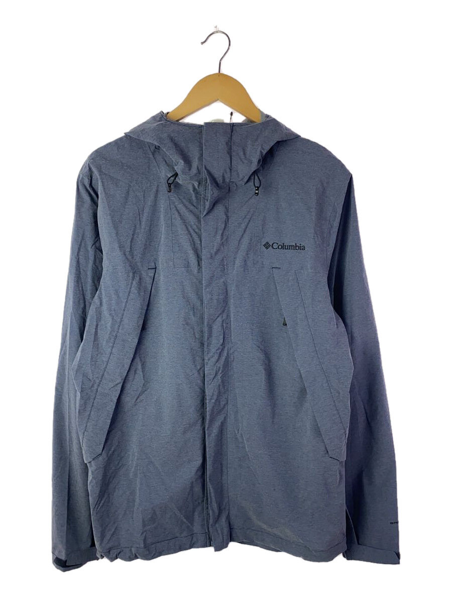 【中古】Columbia◆WABASH II JACKET/L/ナイロン/BLU【メンズウェア】