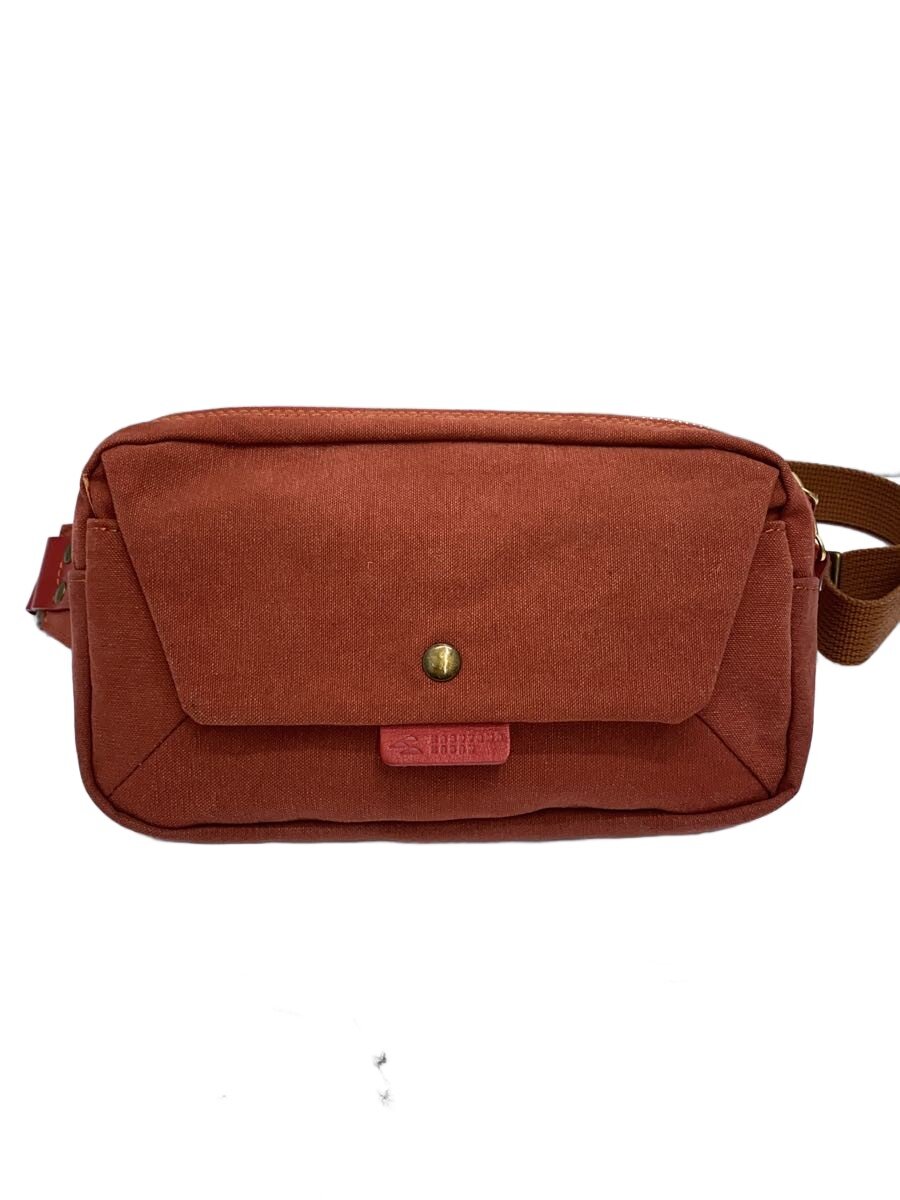【中古】KAGUYAMA KABAN/ウエストバッグ/キャンバス/RED【バッグ】