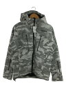 【中古】GOLDWIN◆ウェアー/M/GRY/G11512P/SNOW SQUAD PRINT J/【スポーツ】