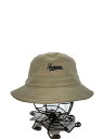 【中古】Supreme◆ハット/--/コットン/ベージュ/メンズ【服飾雑貨他】