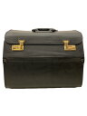 【中古】トラベルキャリー/レザー/BLK/パスワード000【バッグ】