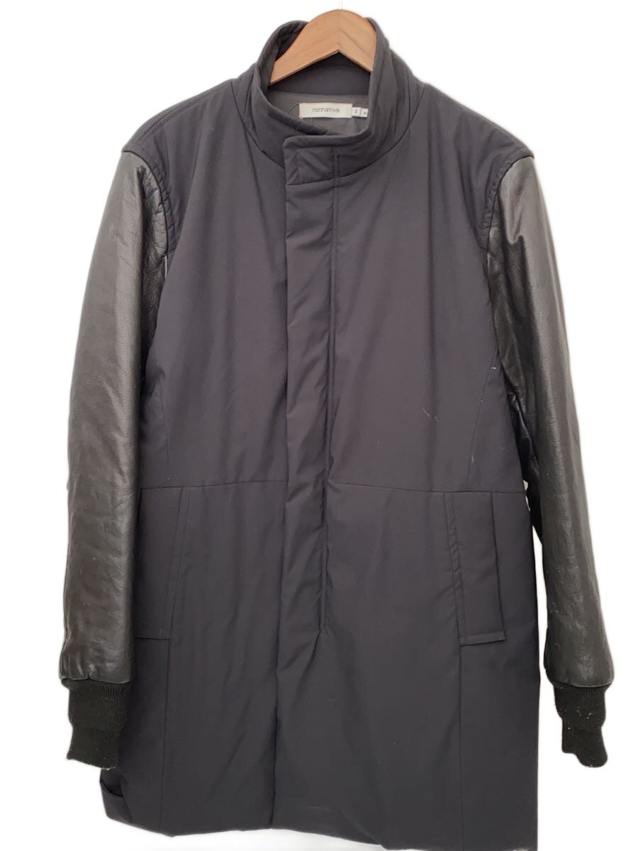 nonnative◆15AW/CONTRACTOR PUFF COAT/コート/1/ポリエステル/BLK/無地/NN-JU2808