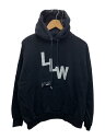 【中古】WTAPS◆パーカー/3/コットン/BLK/無地【メンズウェア】