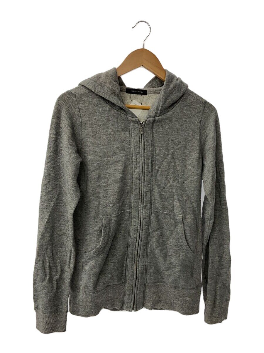 【中古】Hysterics◆ジップパーカー/FREE/コットン/GRY/3CF-0390【メンズウェア】