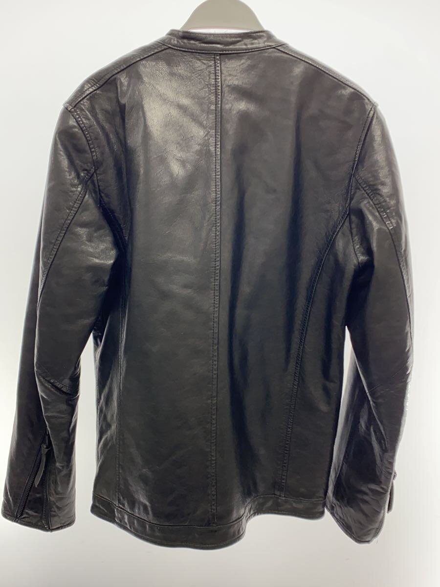【中古】nano universe◆レザージャケット・ブルゾン/M/羊革/BLK/無地【レディースウェア】 jumblestore-37952606 2nd STREET 楽天市場店 サンプル画像2