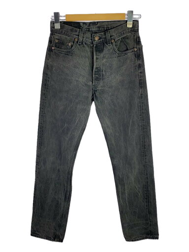 【中古】Levi’s◆90s/USA製/501/後染め/W30×L34/ストレートパンツ/30/デニム/BLK//【メンズウェア】 【中古】Levi’s◆90s/USA製/501/後染め/W30×L34/ストレートパンツ/30/デニム/BLK//【メンズウェア】
