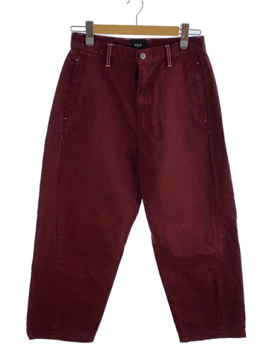 【中古】HUF◆TOTAL ECLIPSE BAGGY PANT/スレ・アタリ有/ボトム/30/デニム/BRD【メンズウェア】 【中古】HUF◆TOTAL ECLIPSE BAGGY PANT/スレ・アタリ有/ボトム/30/デニム/BRD【メンズウェア】