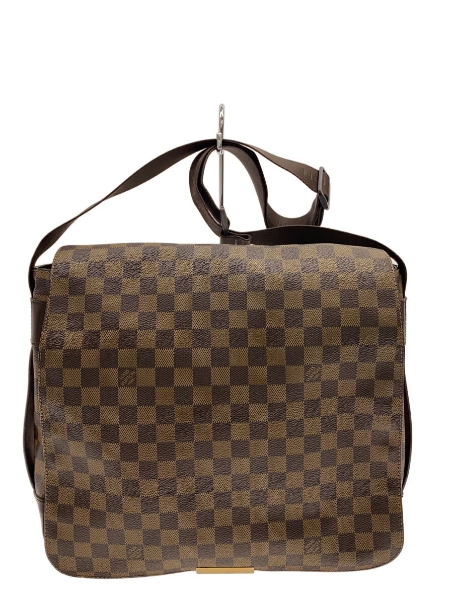 LOUIS VUITTON - 【中古】LOUIS VUITTON◆バスティーユ_ダミエ・エベヌ/PVC/BRW【バッグ】
