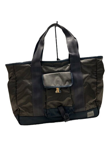 【中古】PORTER◆トートバッグ/--/BRW/無地【バッグ】 【中古】PORTER◆トートバッグ/--/BRW/無地【バッグ】