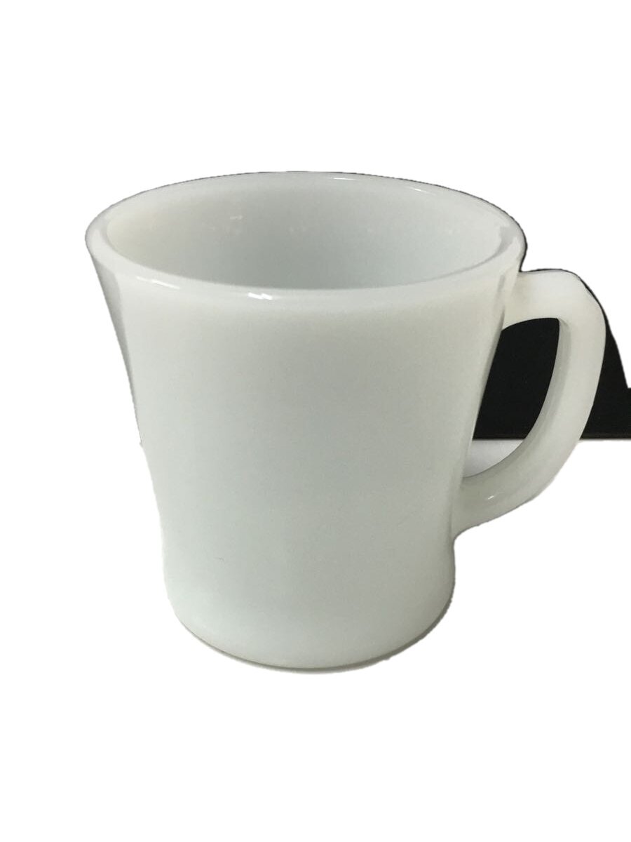 【中古】Fire King◆洋食器その他/WHT/Dハンドルマグ//【キッチン用品】