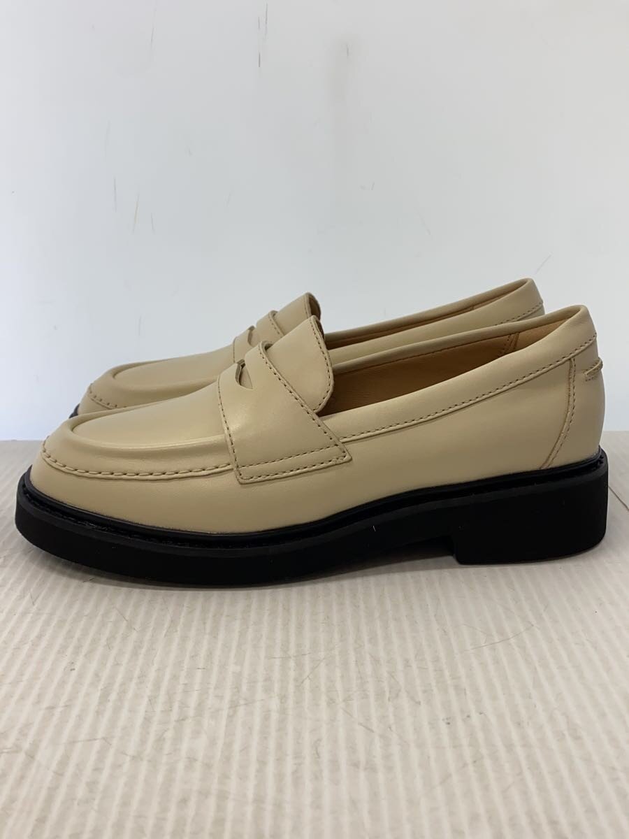 Clarks◆ローファー/22cm/CRM/レザー/Splend Edge