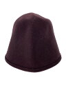 【中古】NEWYORK HAT&CAP CO.◆USA製/ハット/--/ウール/BRD/無地/メンズ//【服飾雑貨他】