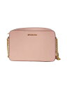 【中古】MICHAEL KORS◆JET SET ITEM LG EW CROSSBODY/ショルダーバッグ/PVC/ピンク【バッグ】