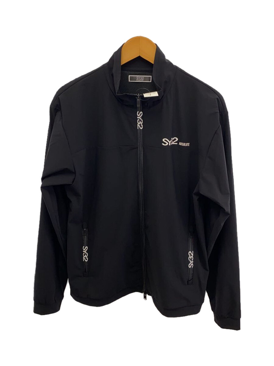 【中古】SY32 by SWEET YEARS◆HI STRETCH REVOLUTION JK/ナイロン/ブラック/SYG-23A006ABS【メンズウェア】