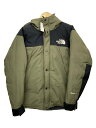 【中古】THE NORTH FACE◆MOUNTAIN DOWN JACKET_マウンテンダウンジャケット/L/ゴアテックス/KHK【メンズウェア】(4)