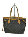 【中古】LOUIS VUITTON◆1)ネヴァーフルPM_モノグラム・キャンバス_BRW/PVC/BRW/モノグラム【バッグ】