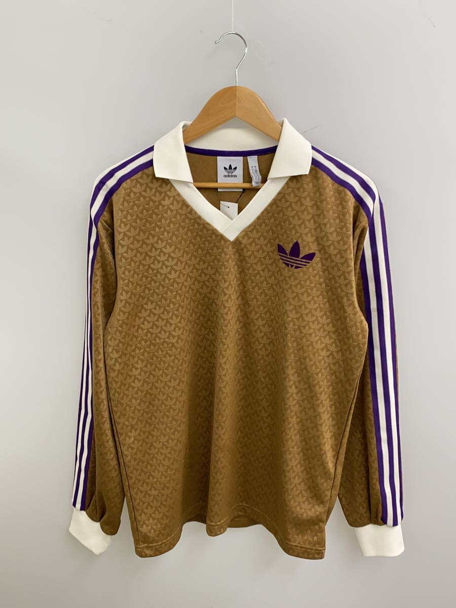 【中古】adidas◆ポロシャツ/M/ポリエステル/BRW/IB3438【メンズウェア】