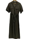 【中古】DRESSTERIOR◆レディース衣料/38/レーヨン/KHK/無地/085-58104【レディースウェア】
