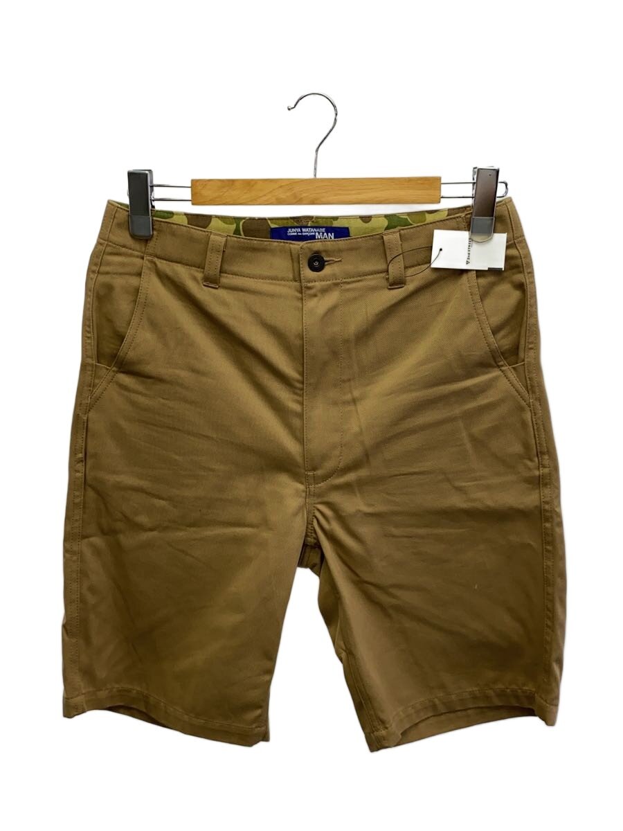 【中古】JUNYA WATANABE COMME des GARCONS MAN◆AD2018/ショートパンツ/XS/コットン/BEG/WC-P042【メンズウェア】