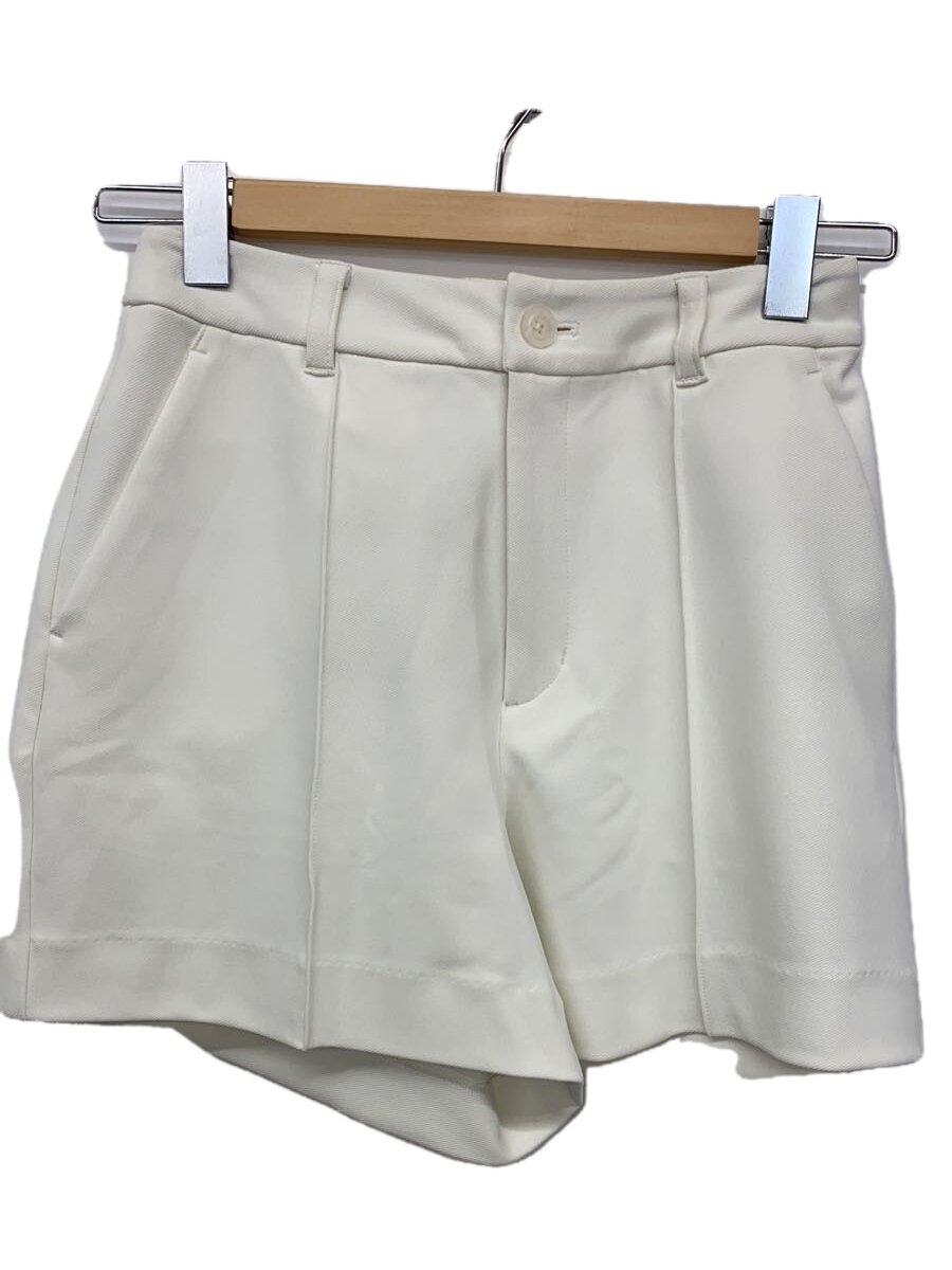 【中古】BEAMS GOLF◆レクチュールツイル ストレッチ ショートパンツ/スポーツウェアー/S/ホワイト/85-25-0009-803【スポーツ】