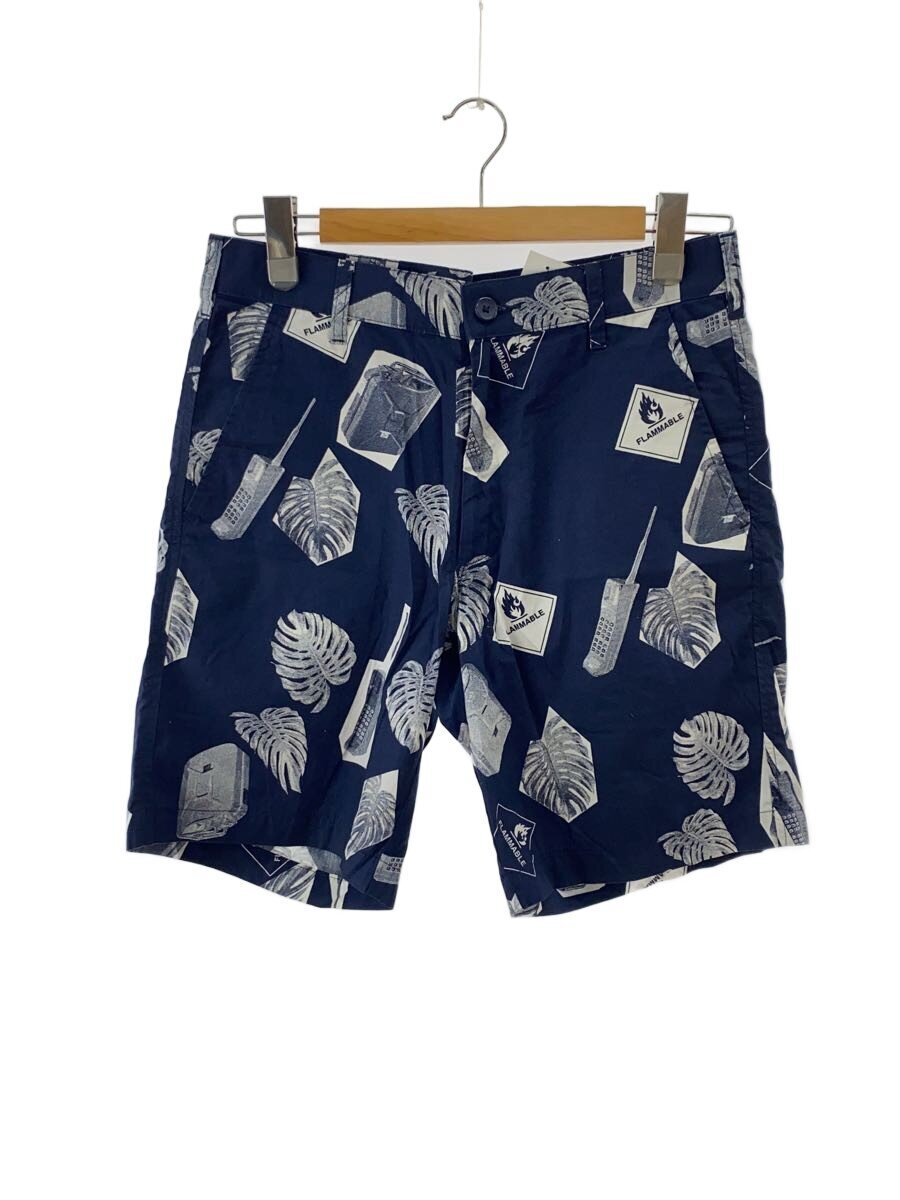 Carhartt◆FLAMMABLE SHORT/ショートパンツ/--/コットン/NVY/総柄