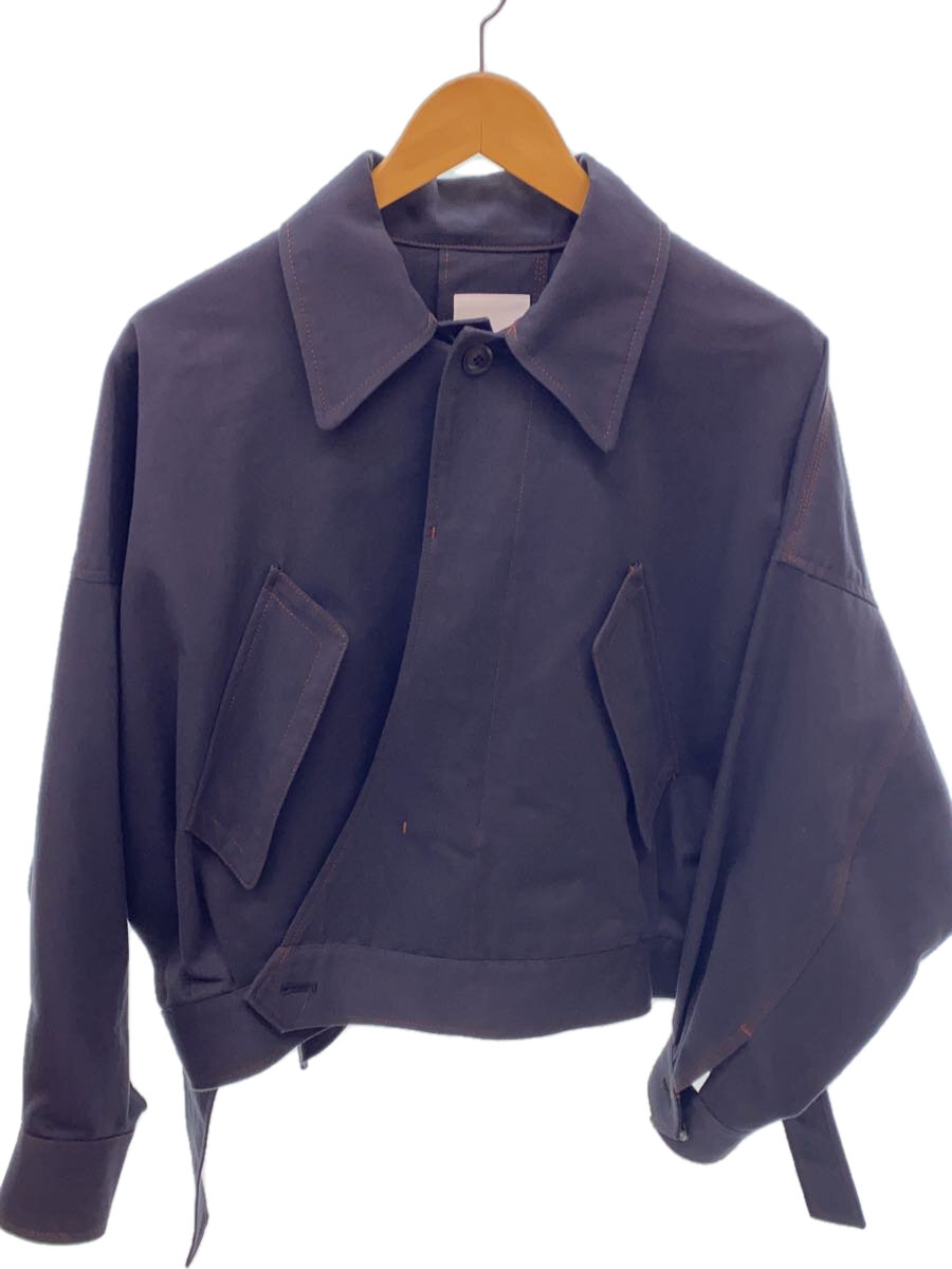 【中古】UJOH◆25SS/Side Slit Brouson/ブルゾン/3/コットン/GRY/無地/U751-Y03-001【メンズウェア】