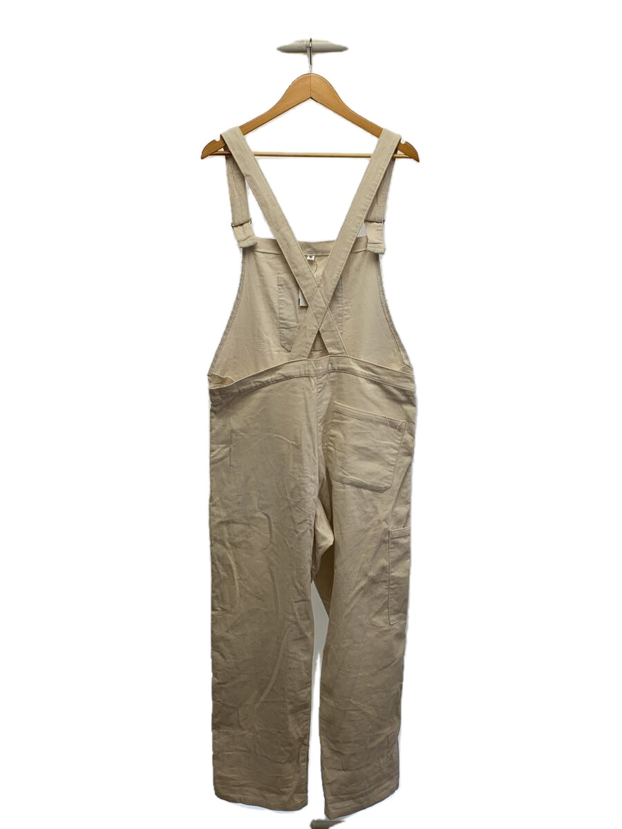 【中古】HOLDFAST◆オーバーオール/M/コットン/ベージュ/HF-21AW 04【メンズウェア】