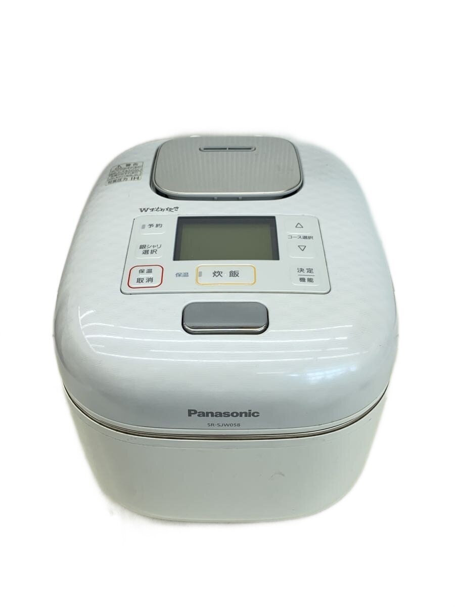 楽天市場】パナソニック 可変圧力IHジャー炊飯器 SR-JW058の通販