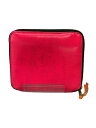 【中古】Wallet COMME des GARCONS◆2つ折り財布/山羊革/PNK/メンズ/sa2100sf【服飾雑貨他】