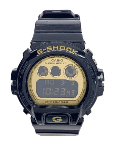 【中古】CASIO◆クォーツ腕時計・G-SHOCK/デジタル/ラバー/ブラック/DW-6900CB-1JF【服飾雑貨他】 【中古】CASIO◆クォーツ腕時計・G-SHOCK/デジタル/ラバー/ブラック/DW-6900CB-1JF【服飾雑貨他】