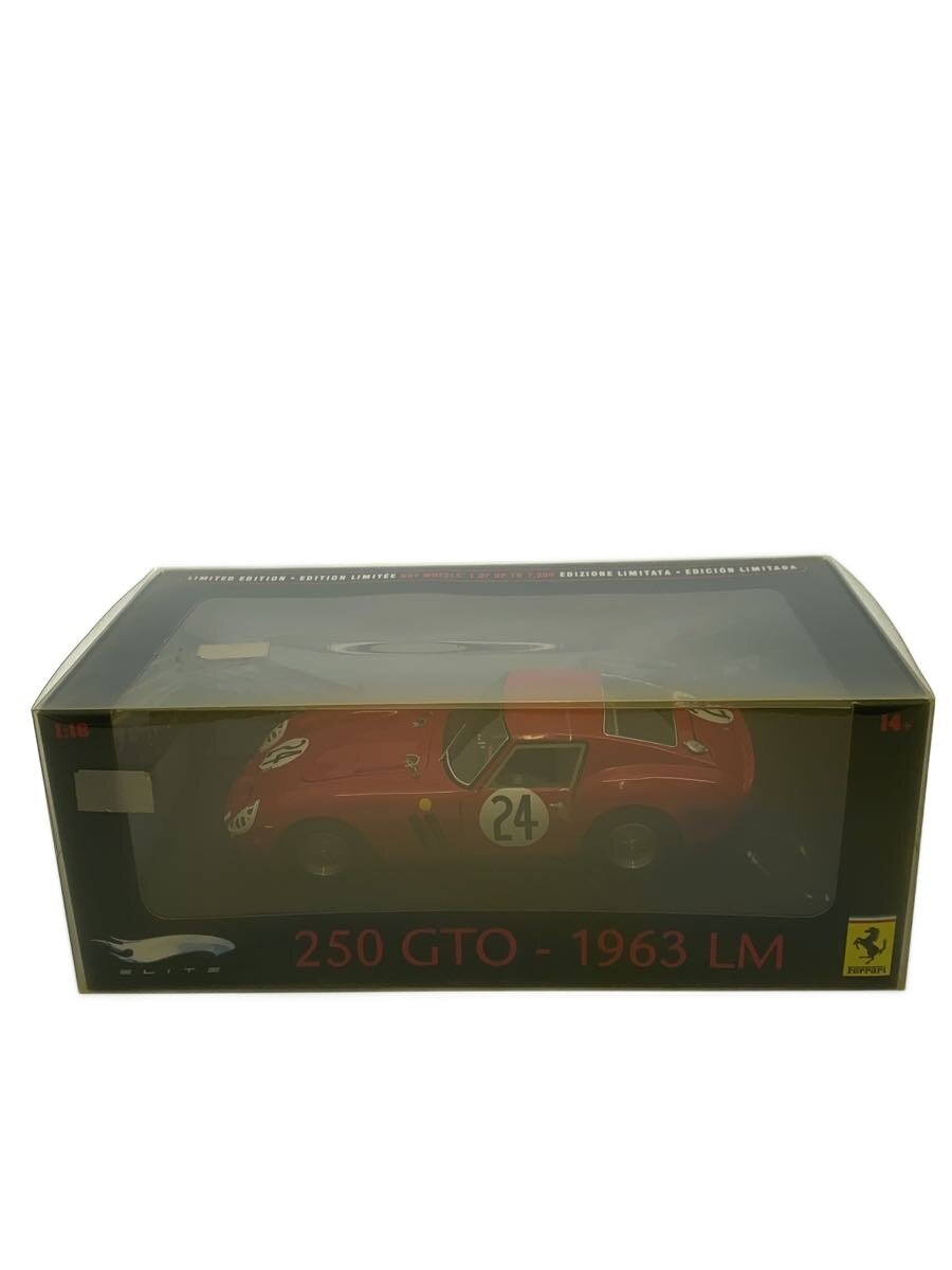 【中古】Hot Wheels◆ELITE/Ferrari 250GTO 1963ルマン/1/18【ホビー】